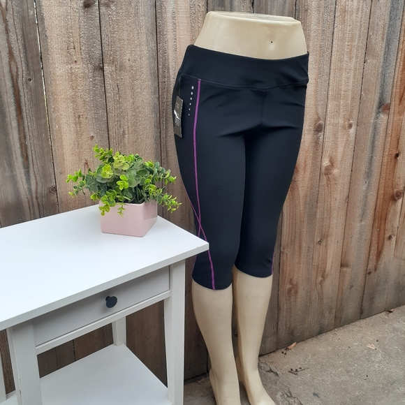 NWT Impact Jillian Michaels Crop Leggings Xlarge - Picture 2 of 8
